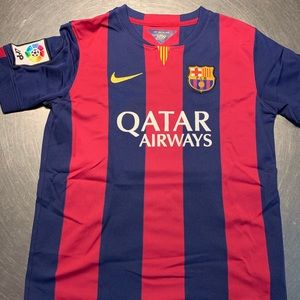 Authentic Nike FC Barcelona Messi Jersey - YL